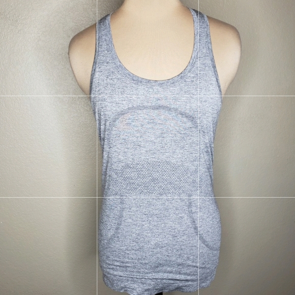 lululemon athletica Tops - Lululemon 6 gray Swiftly tech tank top